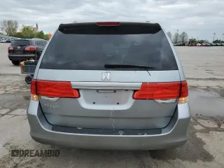 2009 Honda Odyssey EX-L with VIN 5FNRL387X9B055281, listed as a Copart auction lot 53981085 with 153,290 mi miles and Salvage Title. Bid and sale history available at carsss.com. Image 6.