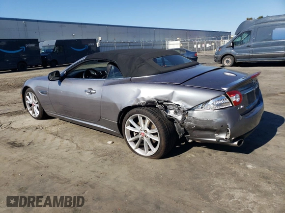 2014 Jaguar XK Touring with VIN SAJWA4EB1ELB54493, listed as a Copart auction lot 71494604 with 73,282 mi miles and Salvage Title. Bid and sale history available at carsss.com. Image 2.