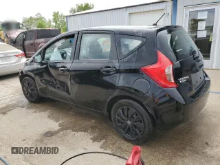 2015 Nissan Note S with VIN 3N1CE2CP6FL394704, listed as a Copart auction lot 58329515 with 88,414 mi miles and Salvage title. Bid and sale history available at DreamBid. Image 2.