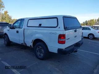 2008 Ford F-150 XL with VIN 1FTRF14W98KB87331, listed as a IAAI auction lot 40583789 with 106,402 mi miles. Bid and sale history available at carsss.com. Image 3.