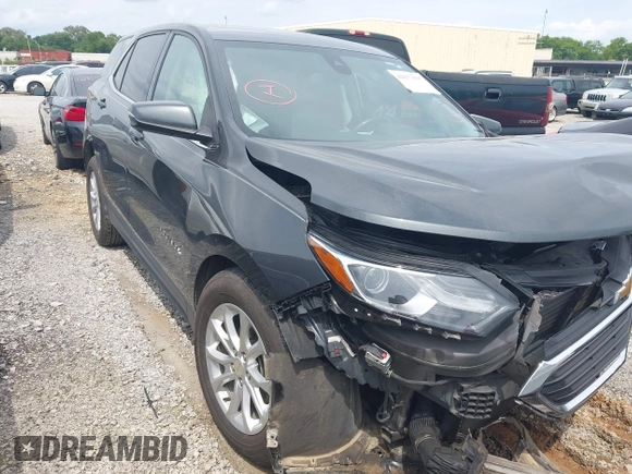 2019 Chevrolet Equinox LT z VIN 2GNAXTEV6K6190023, wystawiony jako IAAI lot #42277035 z przebiegiem 121 218 mil mil oraz . Historia ofert i sprzedaży dostępna na DreamBid. Obrazek 1.