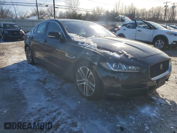2017 Jaguar XE 35t Premium with VIN SAJAJ4BV6HA961808, listed as a Copart auction lot 44680725 with 90,212 mi miles and Salvage Title. Bid and sale history available at carsss.com. Image 4.