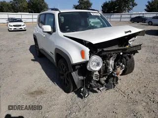 2018 Jeep Renegade Latitude with VIN ZACCJABH5JPH93990, listed as a Copart auction lot 68153784 with 39,454 mi miles and Salvage title. Bid and sale history available at DreamBid. Image 11.