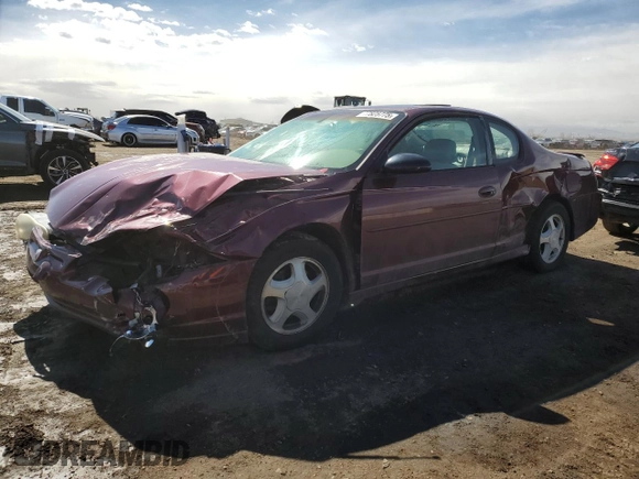 2002 Chevrolet Monte Carlo SS z VIN 2G1WX15K029187537, wystawiony jako Copart lot #47825775 z przebiegiem 157 873 mil mil oraz Czysty tytuł • Clean title. Historia ofert i sprzedaży dostępna na DreamBid. Obrazek 1.