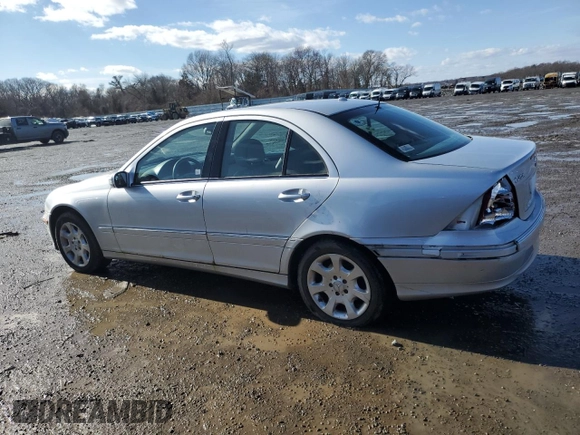 2006 Mercedes-Benz C 280 Luxury with VIN WDBRF92H36F783476, listed as a Copart auction lot 44278345 with 113,370 mi miles and Clean Title. Bid and sale history available at DreamBid. Image 2.