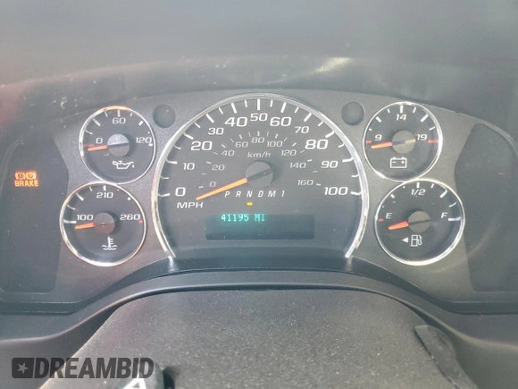 2021 Chevrolet Express Cargo with VIN 1GCWGAF73M1242040, listed as a Copart auction lot 41589245 with 41,195 mi miles and Salvage title. Bid and sale history available at DreamBid. Image 9.