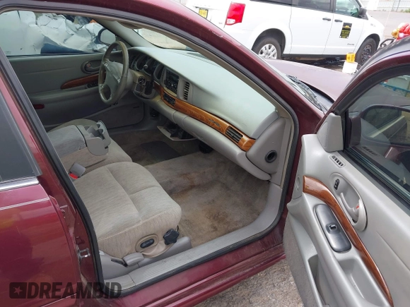 2001 Buick LeSabre Custom with VIN 1G4HP54K31U219290, listed as a IAAI auction lot 42183843 with 174,634 mi miles and . Bid and sale history available at carsss.com. Image 5.
