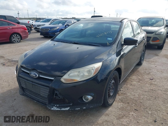 2012 Ford Focus SE with VIN 1FAHP3F24CL381806, listed as a IAAI auction lot 42058773 with Not Provided miles and . Bid and sale history available at DreamBid. Image 2.