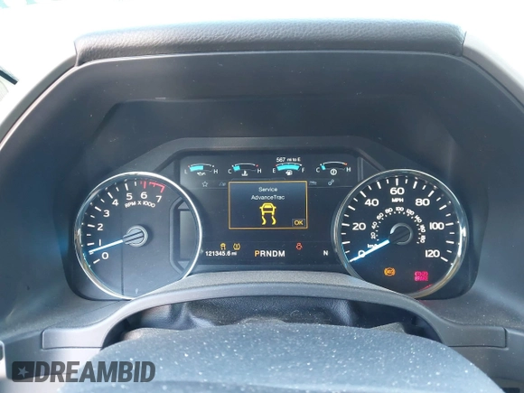 2017 Ford F-150 XL with VIN 1FTEW1EG6HKD65931, listed as a IAAI auction lot 41689811 with 151,345 mi miles. Bid and sale history available at carsss.com. Image 7.