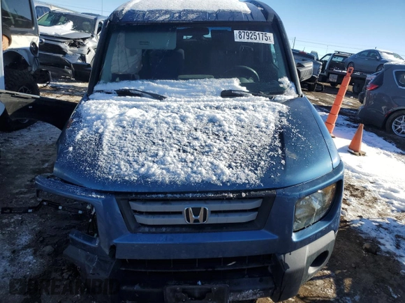 2007 Honda Element EX with VIN 5J6YH27727L013653, listed as a Copart auction lot 87925175 with 114,612 mi miles and Salvage Title. Bid and sale history available at DreamBid. Image 5.