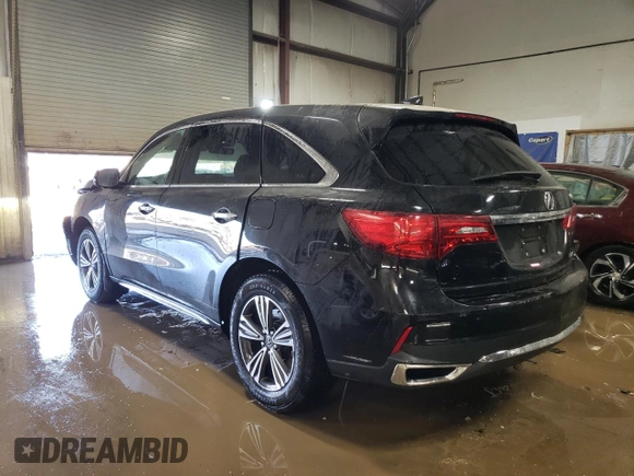 2017 Acura MDX with VIN 5FRYD4H35HB035996, listed as a Copart auction lot 48610825 with 113,366 mi miles and Salvage Title. Bid and sale history available at carsss.com. Image 2.