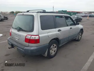2001 Subaru Forester L with VIN JF1SF63521H766175, listed as a IAAI auction lot 41192998 with 173,532 mi miles. Bid and sale history available at carsss.com. Image 4.