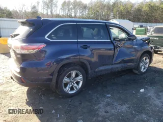 2016 Toyota Highlander Hybrid Limited with VIN 5TDDCRFH4GS017367, listed as a Copart auction lot 46501335 with 55,863 mi miles and Salvage Title. Bid and sale history available at carsss.com. Image 3.