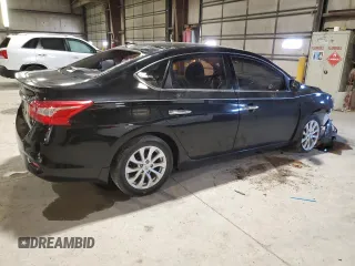 2017 Nissan Sentra S with VIN 3N1AB7AP9HY279584, listed as a Copart auction lot 47652215 with 53,881 mi miles and Salvage Title. Bid and sale history available at carsss.com. Image 3.