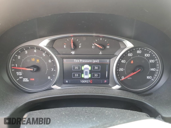 2020 GMC Terrain SLT with VIN 3GKALVEV7LL152883, listed as a Copart auction lot 64861285 with 100,927 mi miles and Clean title. Bid and sale history available at DreamBid. Image 9.