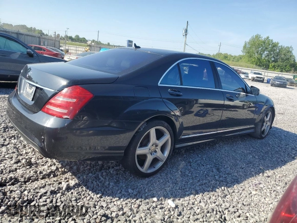2011 Mercedes-Benz S 550 with VIN WDDNG7BB8BA408659, listed as a Copart auction lot 54742615 with Not Provided miles and Clean Title. Bid and sale history available at carsss.com. Image 3.