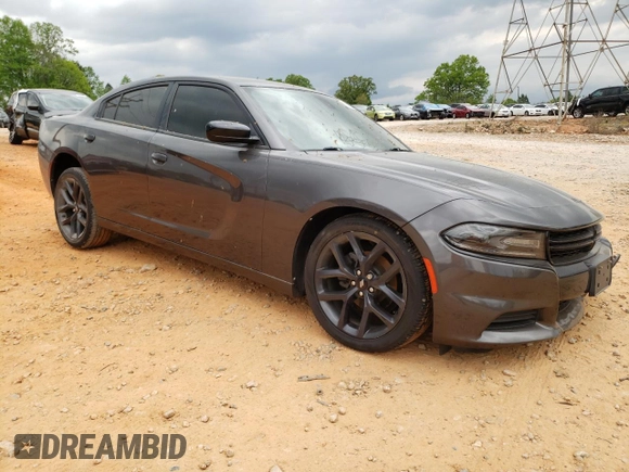 2019 Dodge Charger SXT with VIN 2C3CDXBG0KH715190, listed as a Copart auction lot 52751175 with 41,476 mi miles and Salvage Title. Bid and sale history available at carsss.com. Image 4.