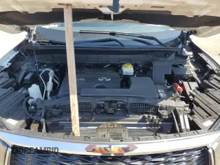 2023 Infiniti QX60 Luxe with VIN 5N1DL1FRXPC359333, listed as a Copart auction lot 62105425 with 18,033 mi miles and Salvage title. Bid and sale history available at DreamBid. Image 12.