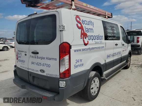 2016 Ford Transit Cargo with VIN 1FTYR1ZM2GKA46996, listed as a Copart auction lot 77163594 with Not Provided miles and Salvage Title. Bid and sale history available at DreamBid. Image 3.