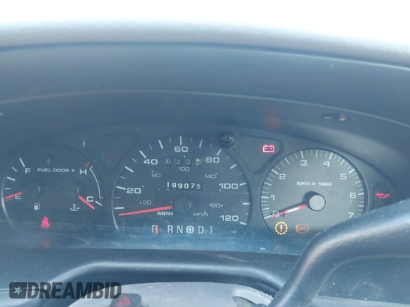 2002 Ford Taurus SES Standard with VIN 1FAFP55UX2G272540, listed as a IAAI auction lot 41874683 with 199,073 mi miles. Bid and sale history available at carsss.com. Image 7.