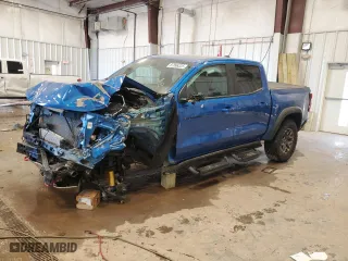 2024 Chevrolet Colorado 4WD ZR2 with VIN 1GCPTFEK0R1176668, listed as a Copart auction lot 87896325 with 0 mi miles and Salvage Title. Bid and sale history available at carsss.com. Image 1.
