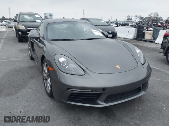 2019 Porsche 718 Cayman with VIN WP0AA2A84KS260748, listed as a IAAI auction lot 42009340 with 38,973 mi miles and . Bid and sale history available at DreamBid. Image 1.