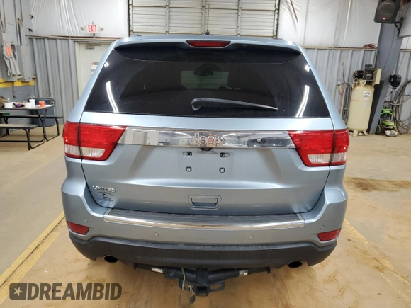 2013 Jeep Grand Cherokee Limited with VIN 1C4RJEBT1DC569954, listed as a Copart auction lot 41798135 with 122,336 mi miles and Salvage Title. Bid and sale history available at carsss.com. Image 6.