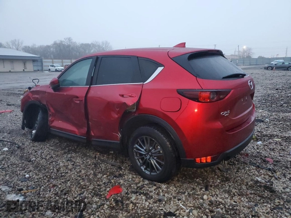 2021 Mazda CX-5 Touring with VIN JM3KFBCM3M0371071, listed as a Copart auction lot 86437994 with 25,990 mi miles and Salvage Title. Bid and sale history available at carsss.com. Image 2.