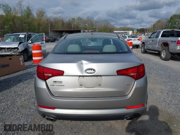 2012 Kia Optima LX with VIN KNAGM4A78C5283175, listed as a IAAI auction lot 42075886 with 123,112 mi miles and . Bid and sale history available at carsss.com. Image 16.