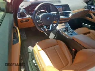 2021 BMW 4 Series 430i with VIN WBA53AP0XMCH23674, listed as a Copart auction lot 59490125 with 66,940 mi miles and Salvage title. Bid and sale history available at DreamBid. Image 8.