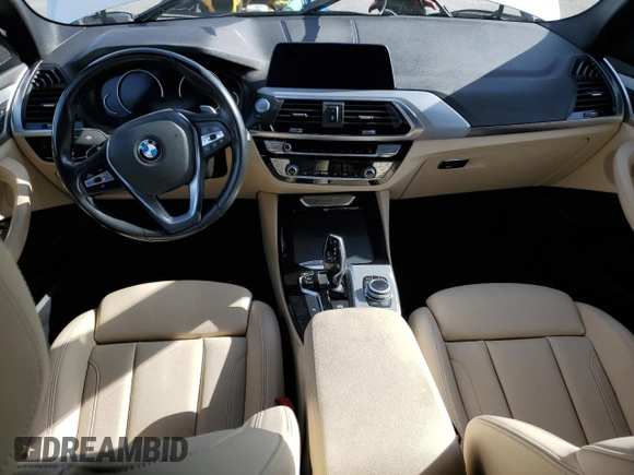 2020 BMW X3 sDrive30i with VIN 5UXTY3C01L9C13897, listed as a Copart auction lot 51967715 with Not Provided miles and Salvage Title. Bid and sale history available at DreamBid. Image 8.