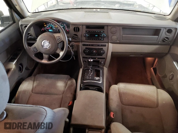 2006 Jeep Commander with VIN 1J8HG48N66C168649, listed as a Copart auction lot 75037014 with 214,261 mi miles and Clean Title. Bid and sale history available at carsss.com. Image 8.