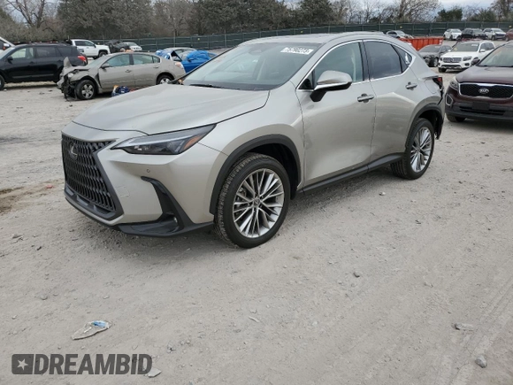 2022 Lexus NX with VIN JTJGGCEZ9N5001903, listed as a Copart auction lot 75790273 with 9,237 mi miles. Bid and sale history available at carsss.com. Image 1.