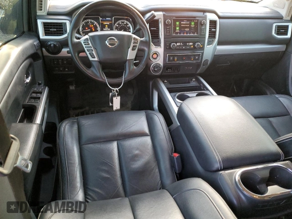 2019 Nissan Titan XD SV with VIN 1N6BA1F4XKN532266, listed as a Copart auction lot 77098244 with 105,965 mi miles and Salvage Title. Bid and sale history available at carsss.com. Image 8.