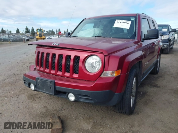 2016 Jeep Patriot Latitude with VIN 1C4NJPFB0GD582527, listed as a IAAI auction lot 41494076 with 166,263 mi miles and . Bid and sale history available at DreamBid. Image 17.