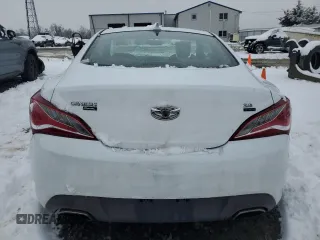 2013 Hyundai Genesis Coupe R-Spec with VIN KMHHU6KJ4DU112827, listed as a Copart auction lot 45130315 with 80,919 mi miles and Salvage title. Bid and sale history available at DreamBid. Image 6.