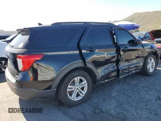 2020 Ford Explorer XLT with VIN 1FMSK7DH8LGB93761, listed as a Copart auction lot 44764115 with 71,504 mi miles and Salvage Title. Bid and sale history available at carsss.com. Image 3.