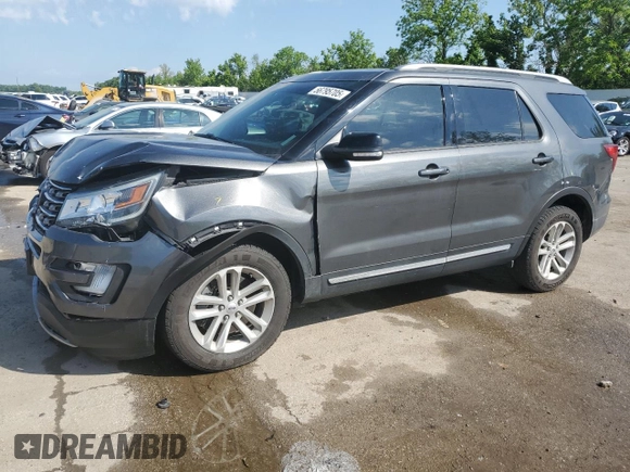 2017 Ford Explorer XLT с VIN 1FM5K7D8XHGA33580, выставлен на аукционе Copart как лот 56795705 с пробегом 82 071 миль миль и Списание • Salvage title. История ставок и продаж доступна на DreamBid. Изображение 1.