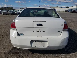 2008 Ford Focus SE with VIN 1FAHP35N08W275659, listed as a Copart auction lot 47980245 with 0 mi miles and Salvage Title. Bid and sale history available at carsss.com. Image 6.