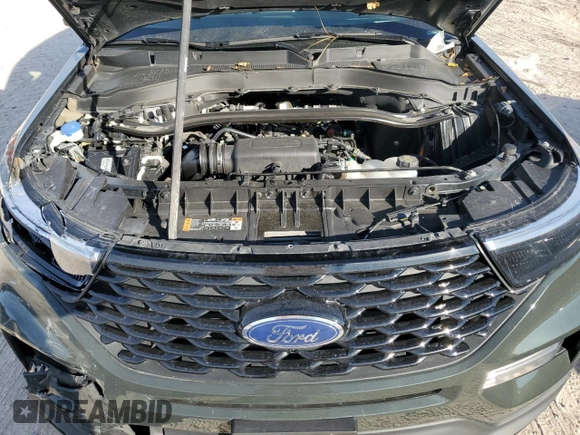 2023 Ford Explorer ST-Line with VIN 1FMSK7KH3PGA98145, listed as a Copart auction lot 82835544 with 26,405 mi miles and Salvage Title. Bid and sale history available at carsss.com. Image 11.