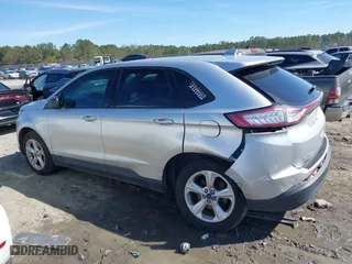 2015 Ford Edge SE with VIN 2FMTK3G89FBB39552, listed as a IAAI auction lot 41736001 with 275,587 mi miles. Bid and sale history available at carsss.com. Image 14.