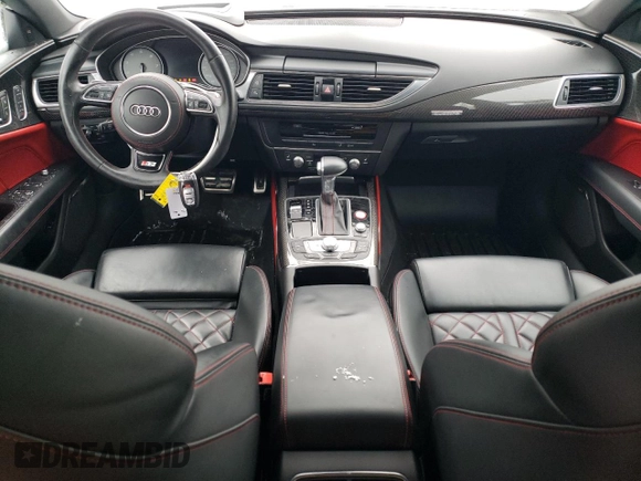 2015 Audi S7 z VIN WAUW2AFC3FN014284, wystawiony jako Copart lot #42491925 z przebiegiem Nie podano mil oraz Szkoda całkowita • Salvage title. Historia ofert i sprzedaży dostępna na DreamBid. Obrazek 8.