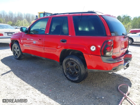 2002 Chevrolet TrailBlazer LS with VIN 1GNDT13SX22179707, listed as a IAAI auction lot 41847220 with 251,299 mi miles. Bid and sale history available at carsss.com. Image 3.