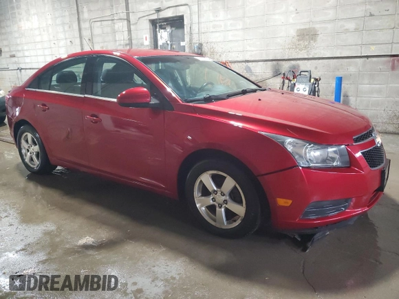 2013 Chevrolet Cruze 1LT with VIN 1G1PC5SB9D7134884, listed as a Copart auction lot 47680795 with 138,860 mi miles and Clean Title. Bid and sale history available at DreamBid. Image 4.