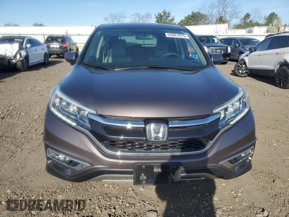 2016 Honda CR-V EX with VIN 2HKRM4H53GH632412, listed as a Copart auction lot 53661015 with 49,261 mi miles and Salvage Title. Bid and sale history available at DreamBid. Image 5.