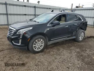 2017 Cadillac XT5 FWD with VIN 1GYKNARS9HZ237365, listed as a Copart auction lot 54190955 with 89,722 mi miles and Salvage Title. Bid and sale history available at carsss.com. Image 1.