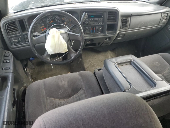 2005 Chevrolet Silverado 1500 LS with VIN 1GCEC19V35Z165481, listed as a Copart auction lot 88786845 with 137,286 mi miles and Salvage Title. Bid and sale history available at carsss.com. Image 8.