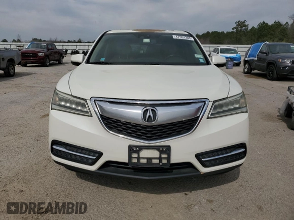2015 Acura MDX Tech Pkg with VIN 5FRYD3H45FB002139, listed as a Copart auction lot 47551305 with 119,170 mi miles and Clean Title. Bid and sale history available at carsss.com. Image 5.