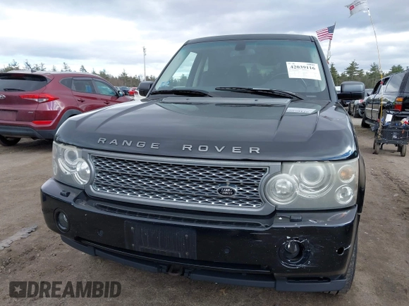 2008 Land Rover Range Rover HSE with VIN SALMF15458A273922, listed as a IAAI auction lot 42039116 with 192,818 mi miles and . Bid and sale history available at DreamBid. Image 6.
