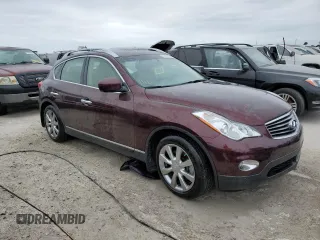 2013 Infiniti EX Journey with VIN JN1BJ0HP4DM430686, listed as a Copart auction lot 76178764 with Not Provided miles and Salvage Title. Bid and sale history available at DreamBid. Image 4.